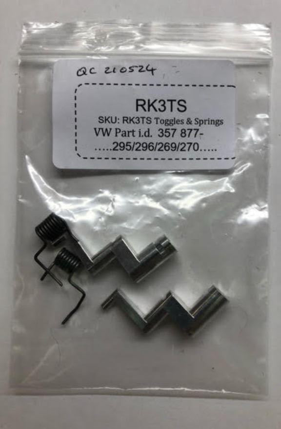 Sunroof Repair Kit 3-Toggle Spring/Catch